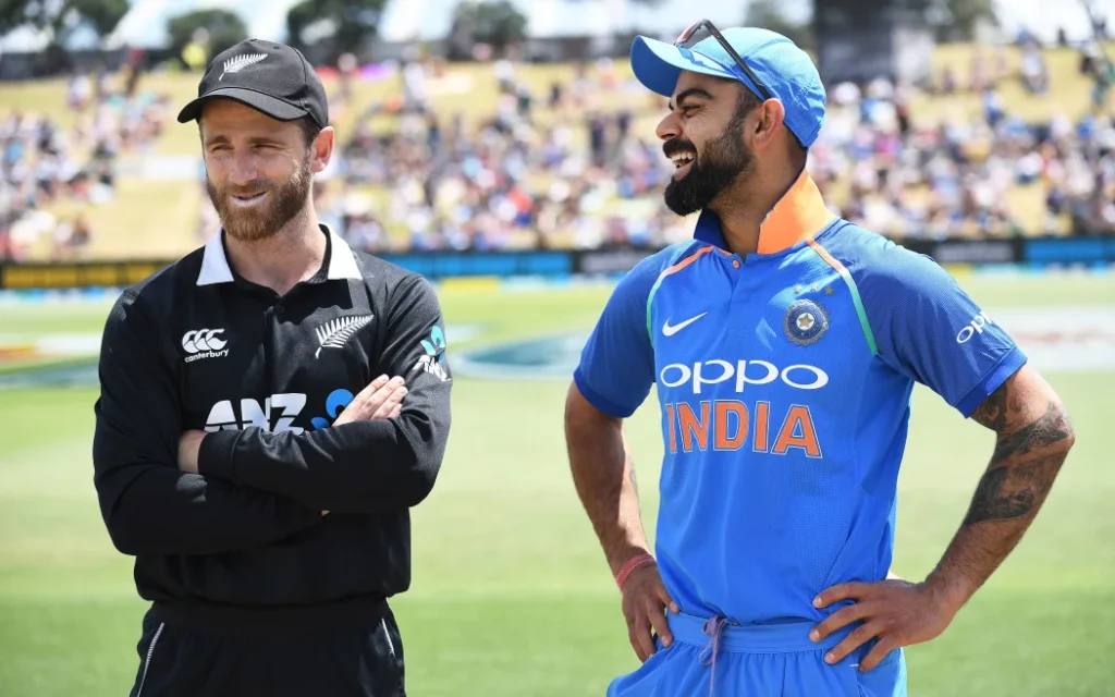 India National Cricket Team vs New Zealand National Cricket Team Match Scorecard