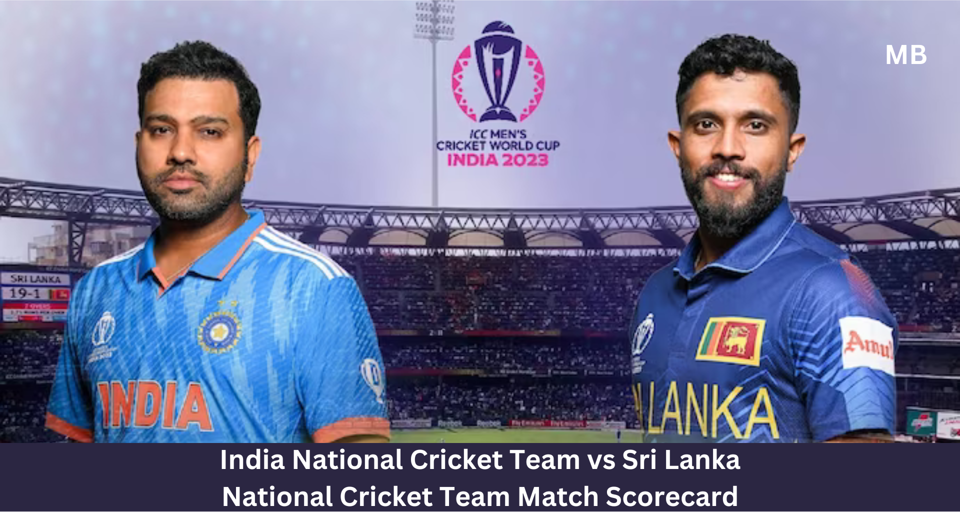 India National Cricket Team vs Sri Lanka National Cricket Team Match Scorecard