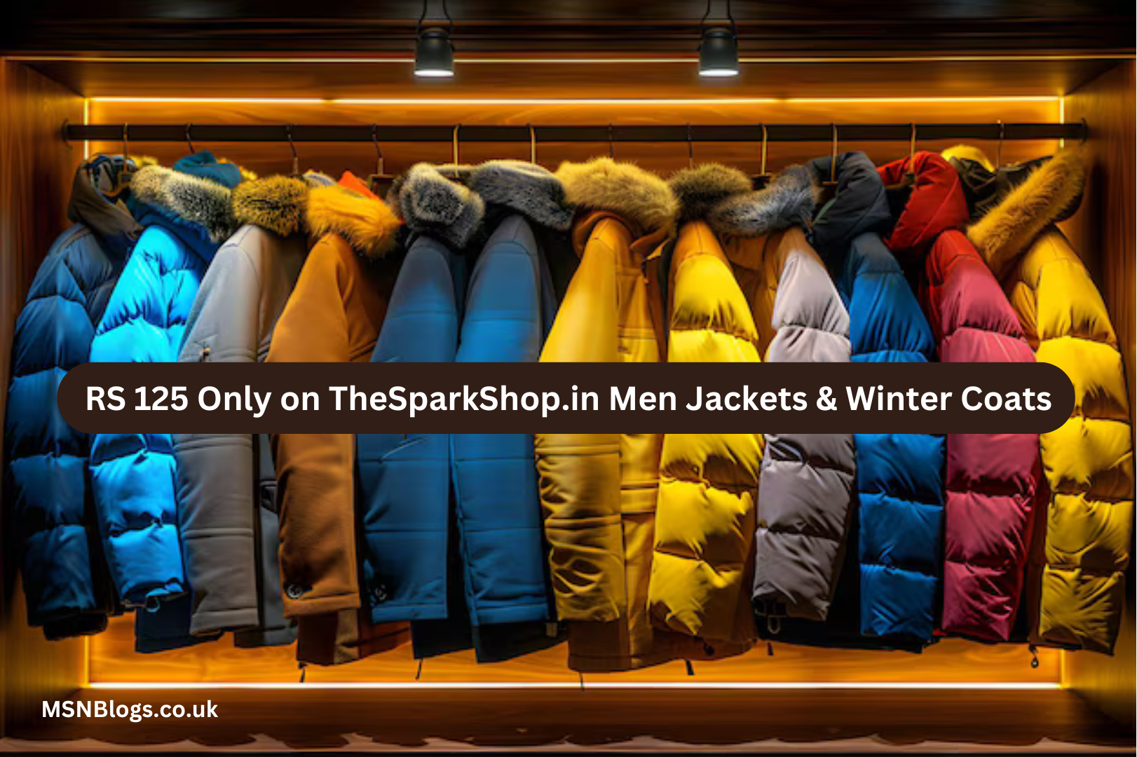 RS 125 Only on TheSparkShop.in Men Jackets & Winter Coats